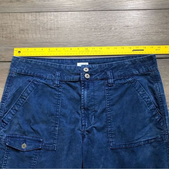 Time and Tru  Womens Corduroy Blue Pants Size 16 - Picture 9 of 14